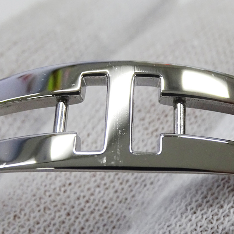 香奈兒女士絎縫石英腕錶，QZ系列不鏽鋼、金色和黃金材質，H0475，方形，拋光-8