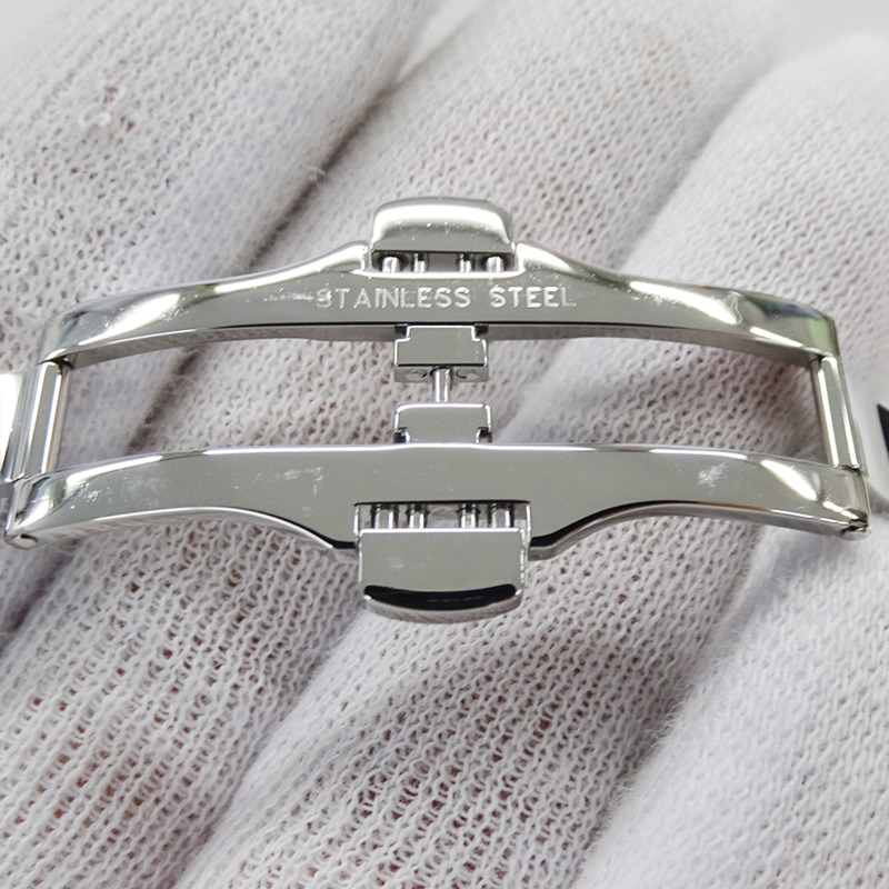 寶格麗男士腕錶，日期顯示，自動機械，不銹鋼材質，BB38SS，拋光銀色-8