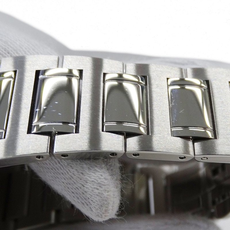 寶格麗男士腕錶，日期顯示，自動機械，不銹鋼材質，BB38SS，拋光銀色-10