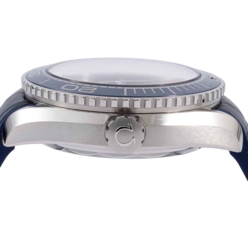 歐米茄海馬系列海洋宇宙600公尺腕錶 215.33.44.21.03.001 藍色不鏽鋼-8