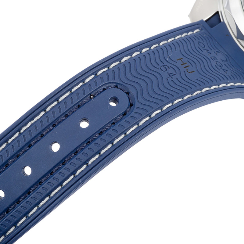 歐米茄海馬系列海洋宇宙600公尺腕錶 215.33.44.21.03.001 藍色不鏽鋼-9