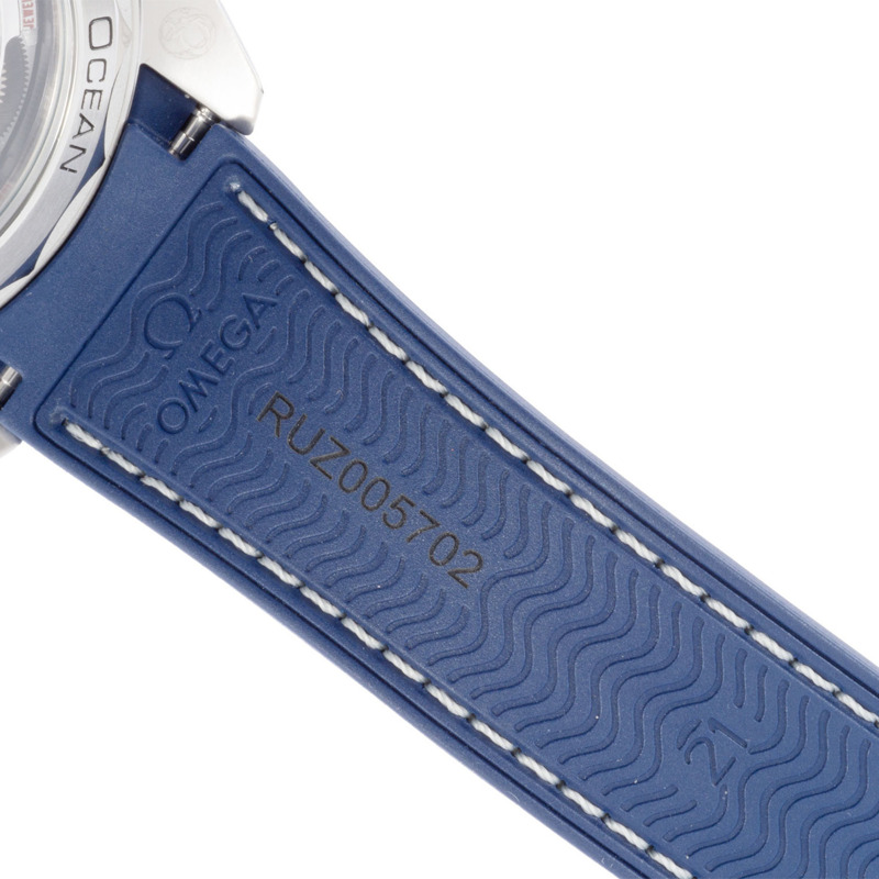 歐米茄海馬系列海洋宇宙600公尺腕錶 215.33.44.21.03.001 藍色不鏽鋼-10