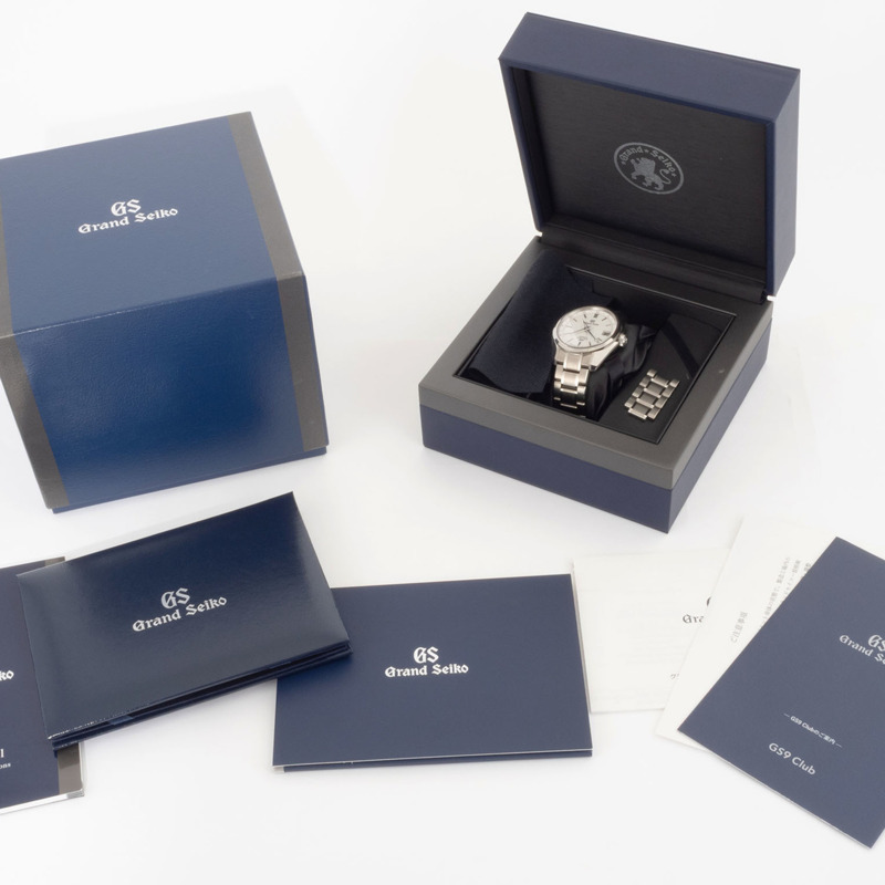 Grand Seiko Heritage 系列機械高頻腕錶 SBGJ255 亮鈦銀色 男士腕錶-11