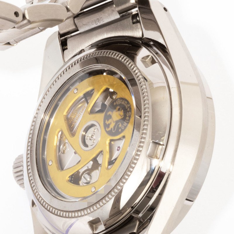 Grand Seiko Heritage 系列機械高頻腕錶 SBGJ255 亮鈦銀色 男士腕錶-17