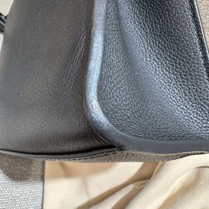 LV Mylockme BB黑色牛皮單肩斜挎包-9