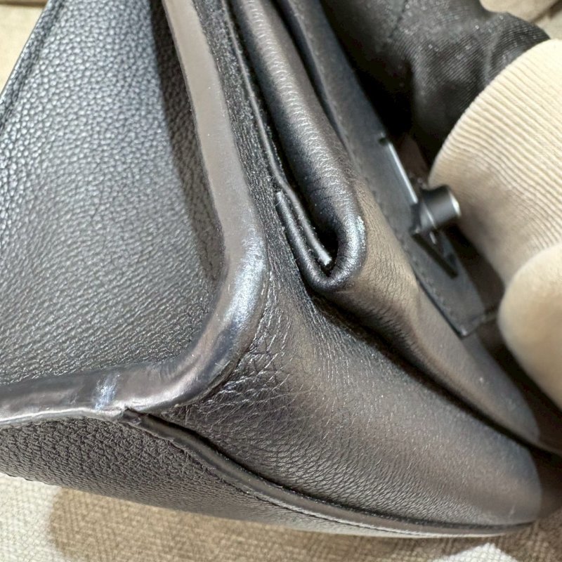 LV Mylockme BB黑色牛皮單肩斜挎包-10