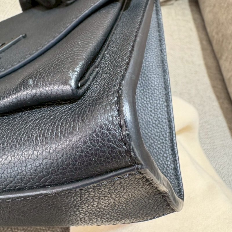 LV Mylockme BB黑色牛皮單肩斜挎包-11