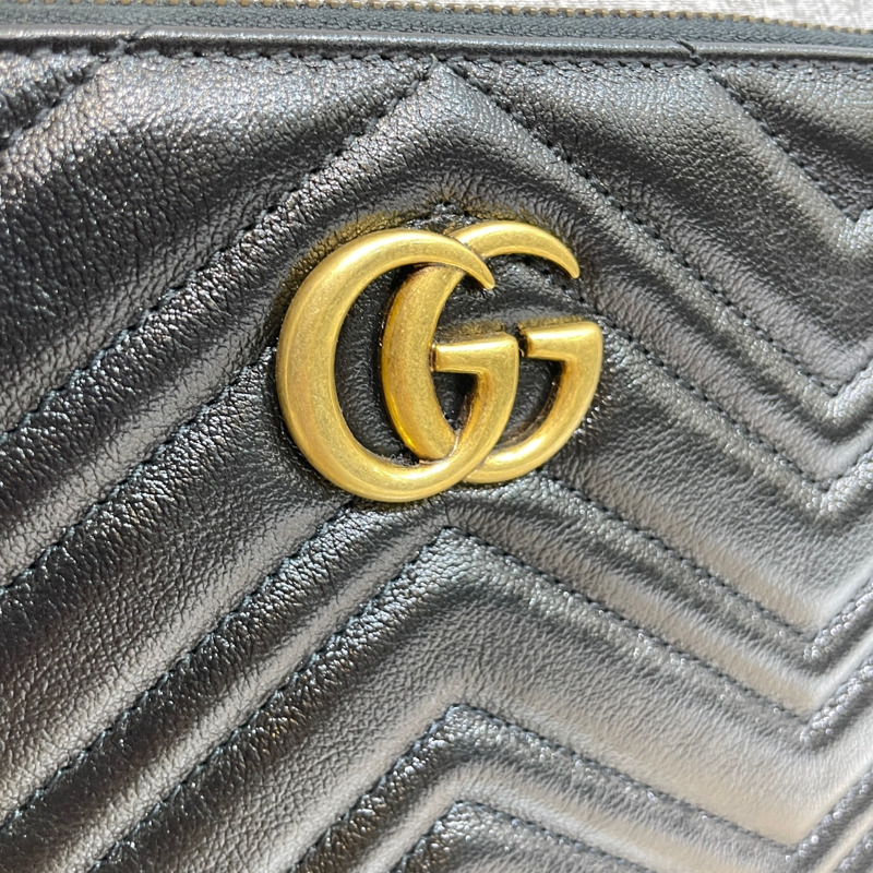 【包稅】GUCCI 525541 GG Marmont 馬特拉塞凸紋手拿包-2