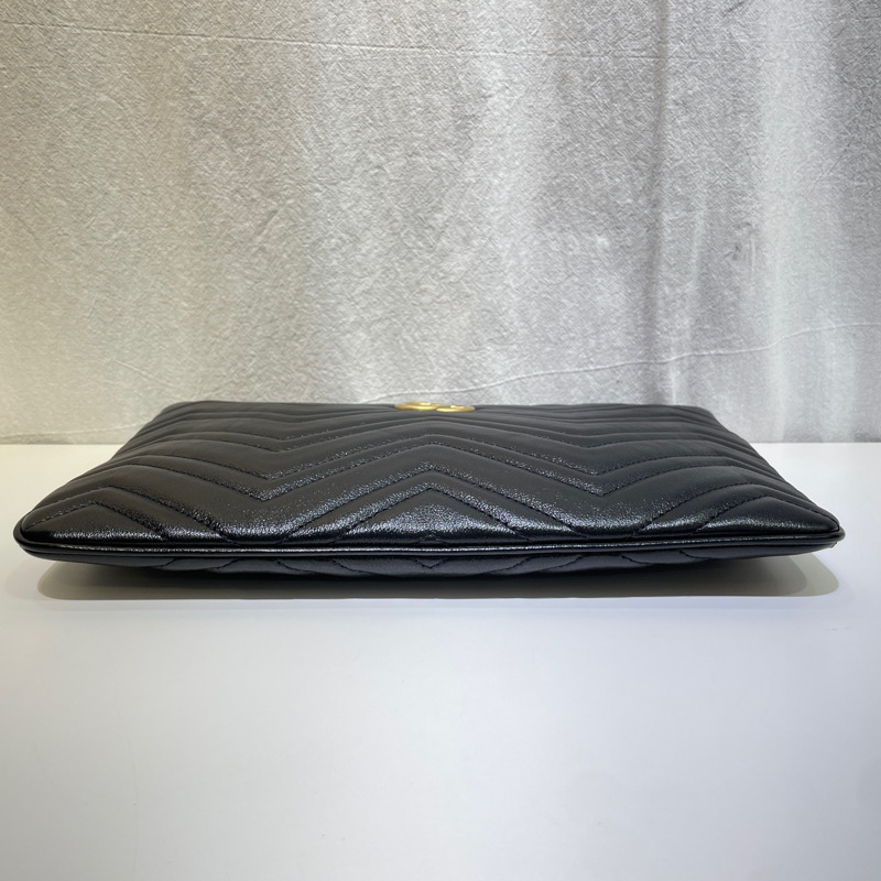 【包稅】GUCCI 525541 GG Marmont 馬特拉塞凸紋手拿包-6