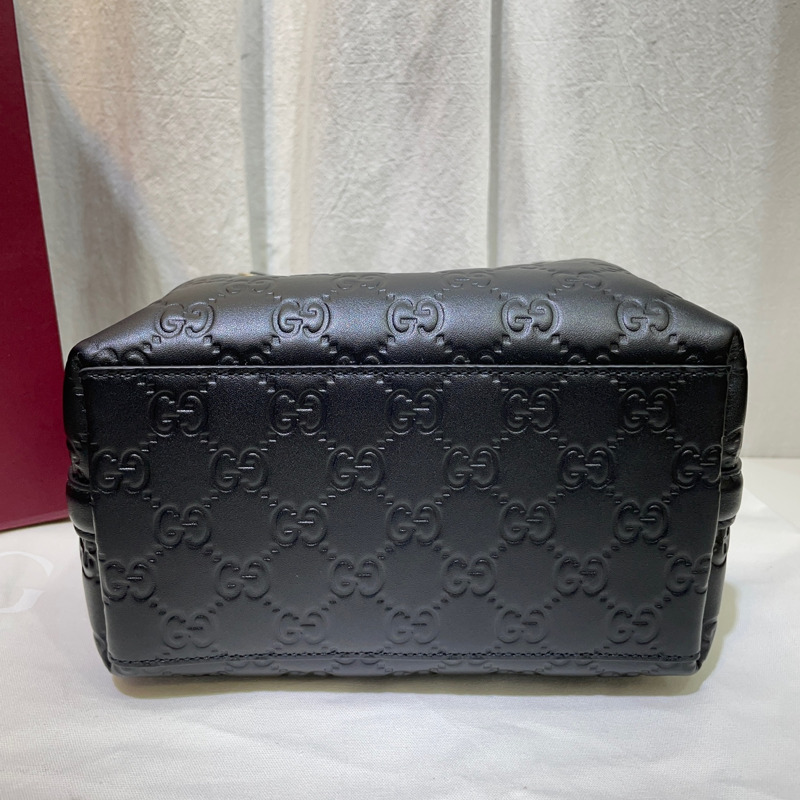 【包稅】GUCCI GG 標誌小水桶包肩包 815118-6