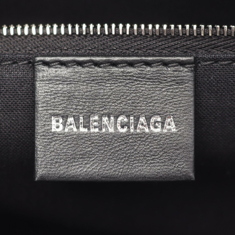 BALENCIAGA 經典小號斜背包 702699210DH 帆布黑色-3