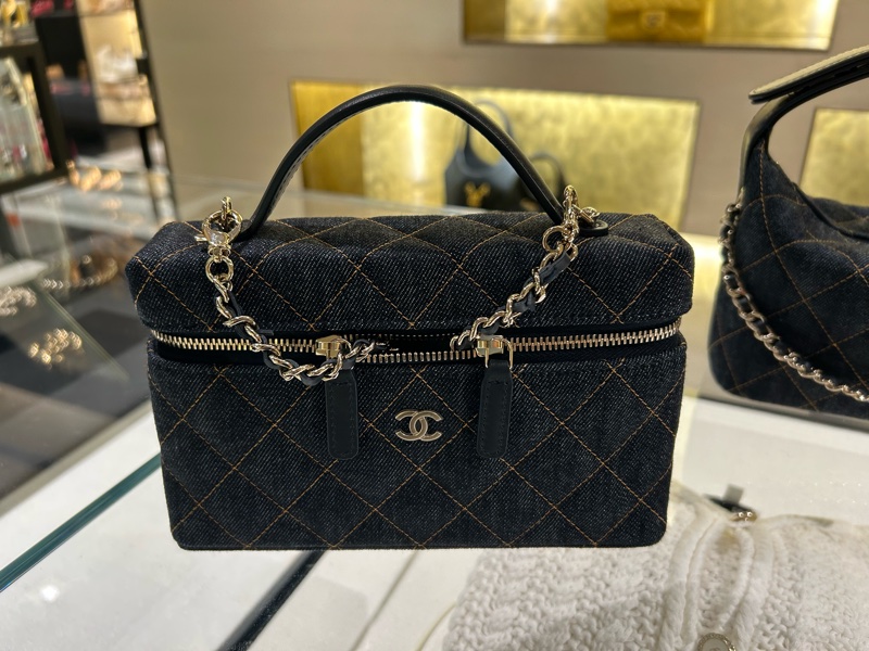 Chanel LP飯盒包/26P/鍊條可拆卸/Denim 丹寧/牛仔-7