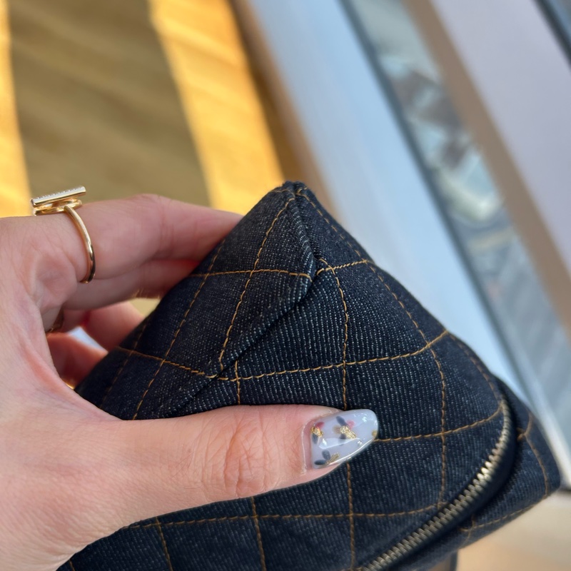 Chanel LP飯盒包/26P/鍊條可拆卸/Denim 丹寧/牛仔-22