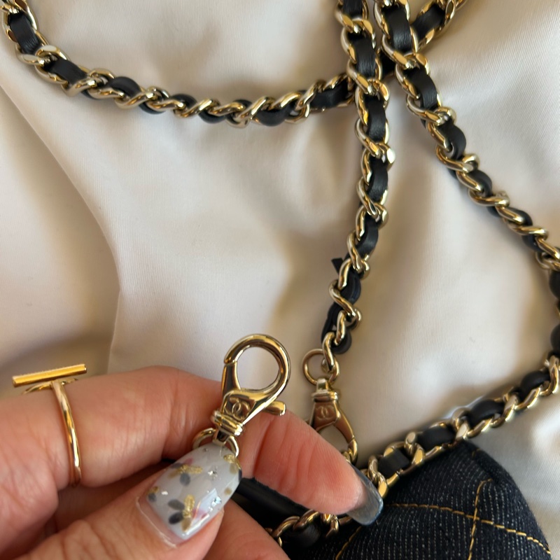 Chanel LP飯盒包/26P/鍊條可拆卸/Denim 丹寧/牛仔-28