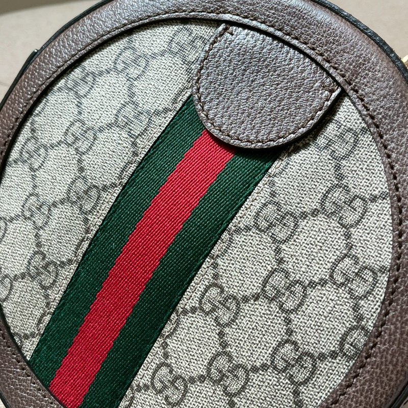 🏷GUCCI老花圓餅包-5