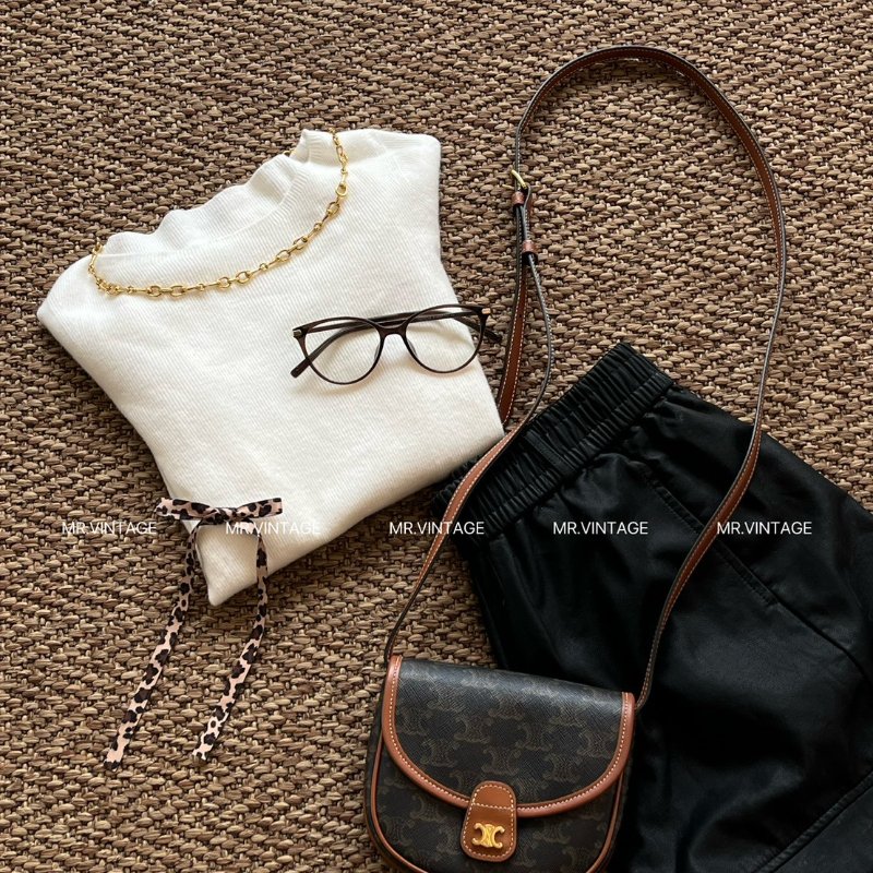 🏷Celine凱旋門馬安包-0