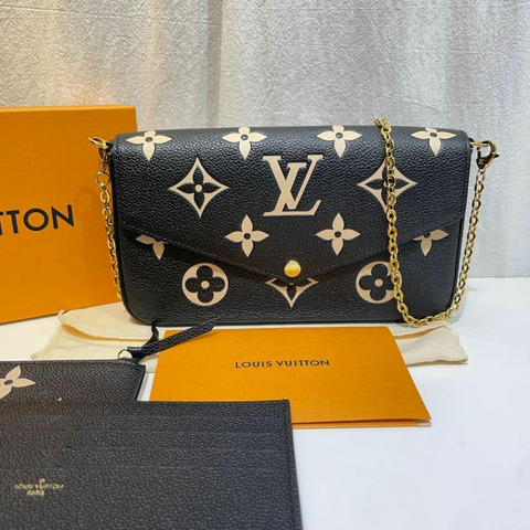 【包稅】LOUIS VUITTON M80482 Monogram Pochette Felicie 斜背包
