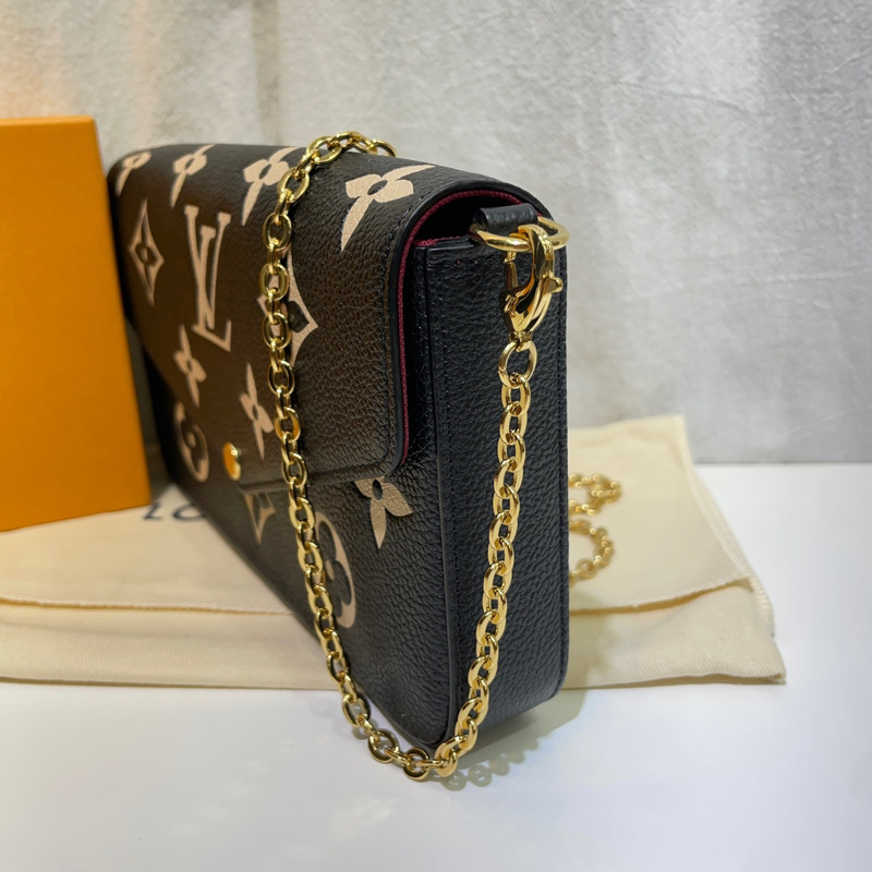 【包稅】LOUIS VUITTON M80482 Monogram Pochette Felicie 斜背包-2