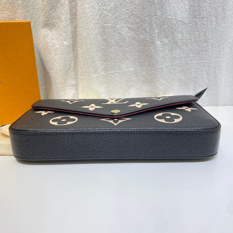 【包稅】LOUIS VUITTON M80482 Monogram Pochette Felicie 斜背包-6