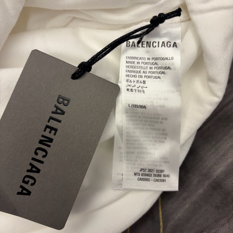 ｛年前限時清衣櫥啦！｝Balenciaga 巴黎世家 破壞長帽T 全新-3