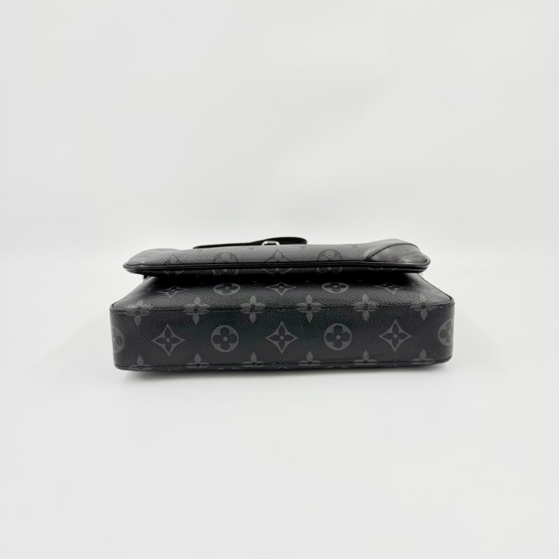 Louis Vuitton - 黑灰原花Trio黑武士三合一郵差包-7