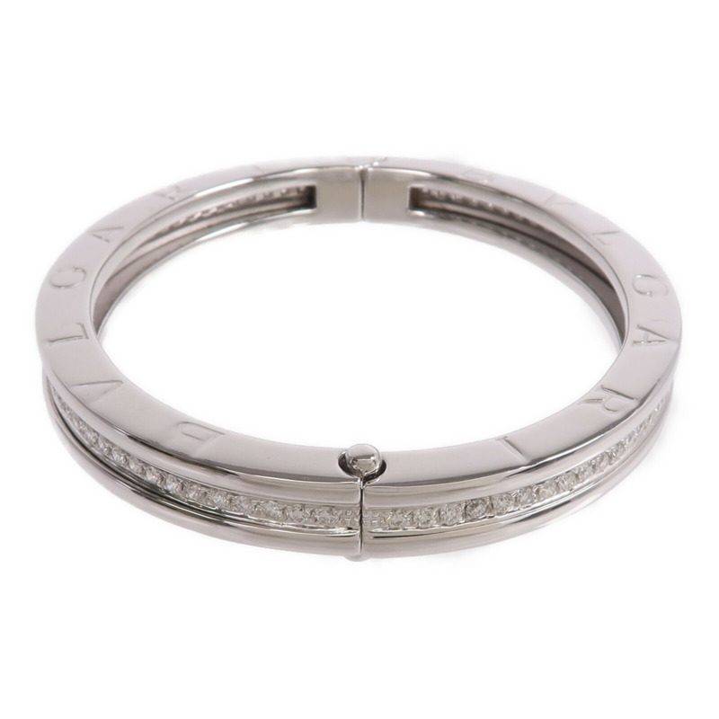 BVLGARI 18K白金B.zero 1 Bracelet鑽石手鐲-1