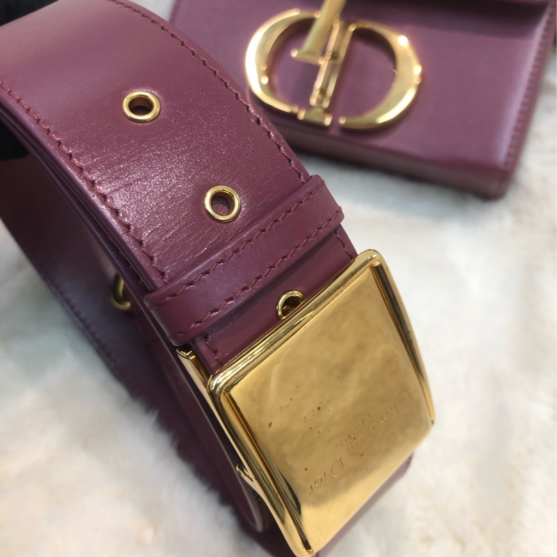 Dior 棗紅色蒙田相機袋  XC195-9