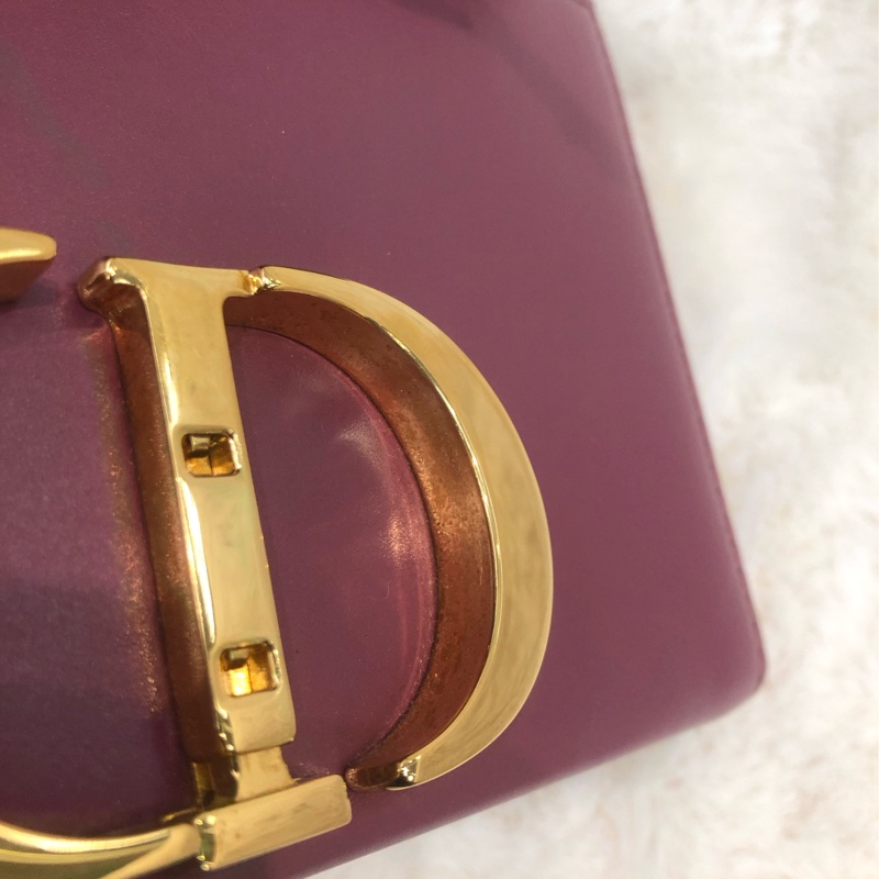 Dior 棗紅色蒙田相機袋  XC195-17