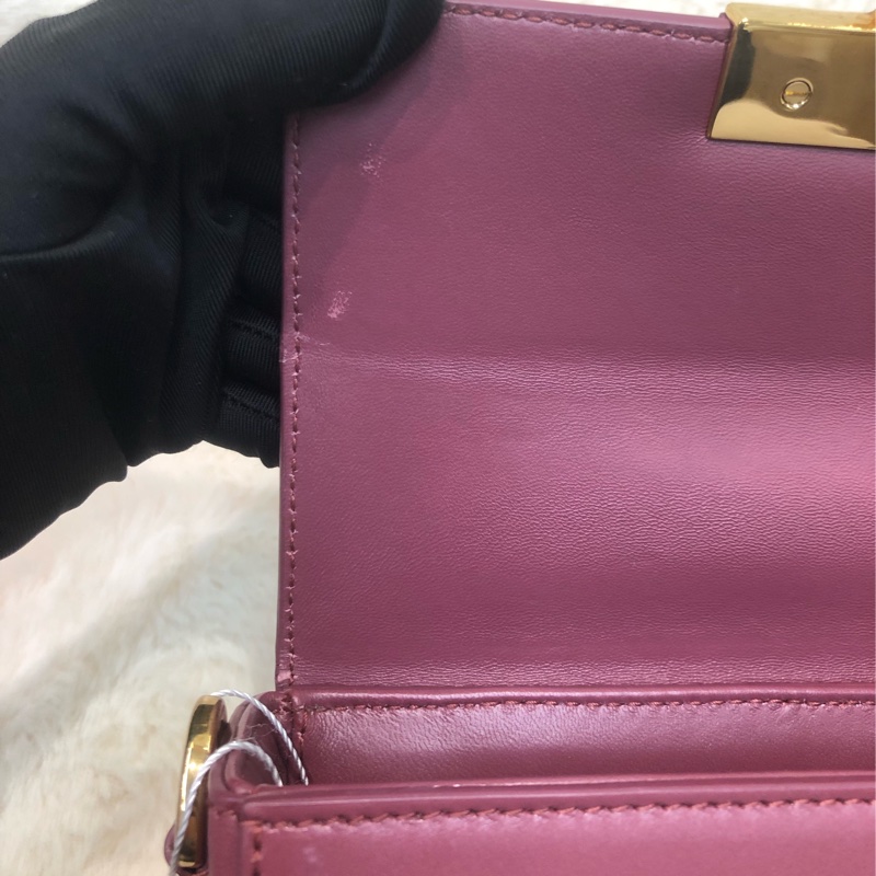 Dior 棗紅色蒙田相機袋  XC195-22