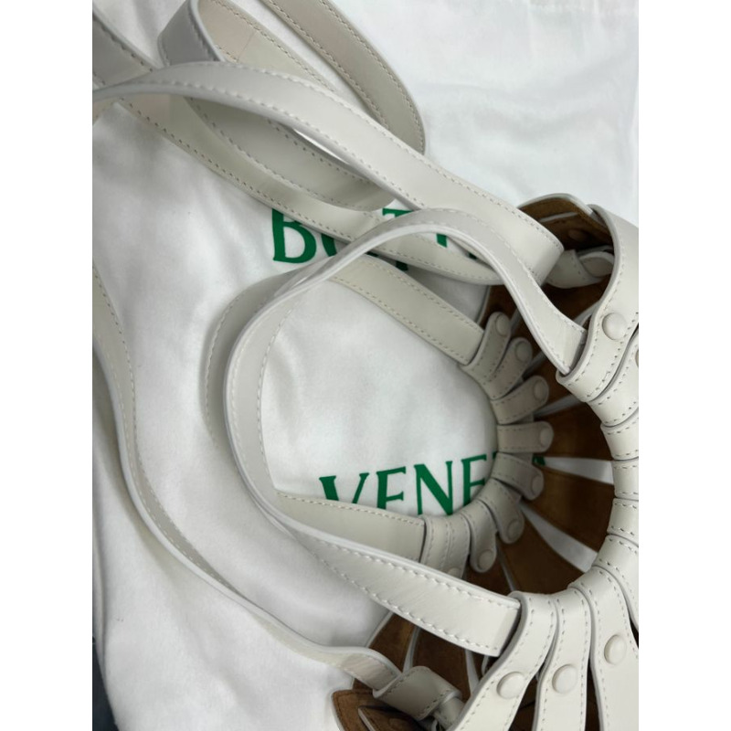 【包稅】BOTTEGA VENETA 翻新白色貝殼包 651819VMAUH9018-3
