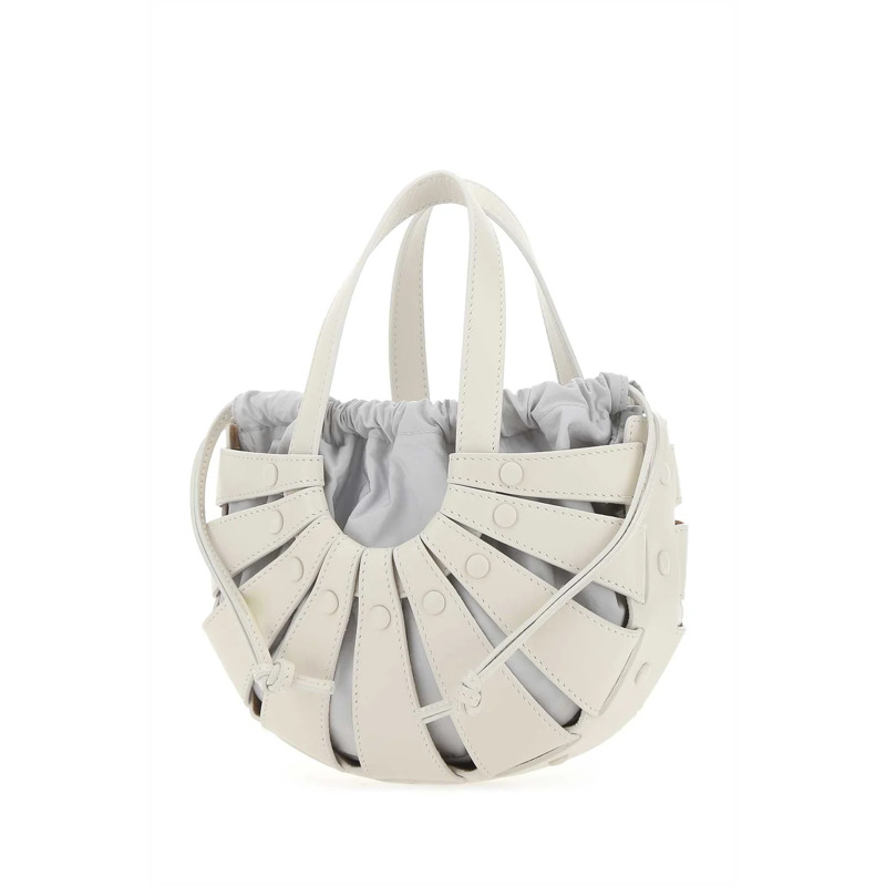 【包稅】BOTTEGA VENETA 翻新白色貝殼包 651819VMAUH9018-6