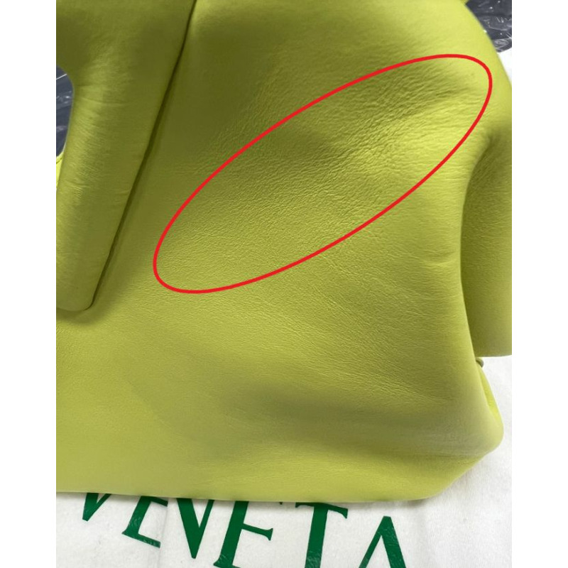 【包稅】BOTTEGA VENETA 翻新小號尖角三角形手提包 海草色 658476VCP403458-1