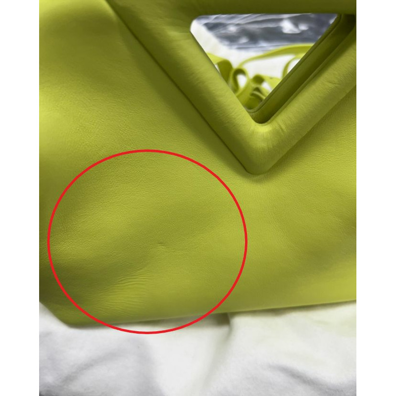 【包稅】BOTTEGA VENETA 翻新小號尖角三角形手提包 海草色 658476VCP403458-2