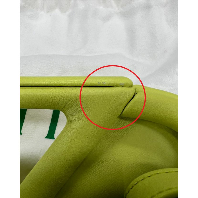 【包稅】BOTTEGA VENETA 翻新小號尖角三角形手提包 海草色 658476VCP403458-4