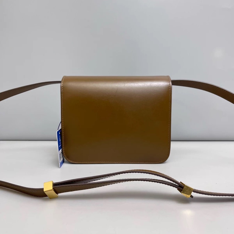 Celine賽琳 新標小號Teen Box焦糖包-1