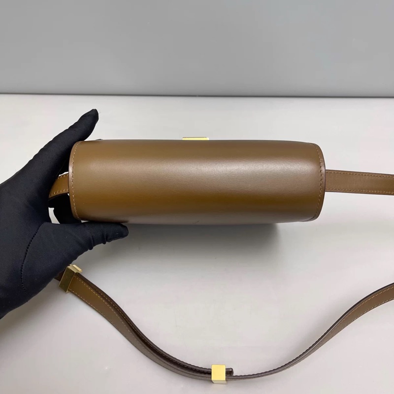 Celine賽琳 新標小號Teen Box焦糖包-5