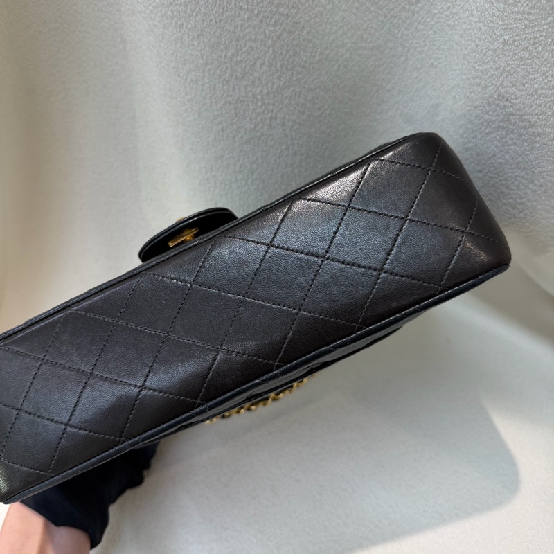 Chanel 黑金色CF 26 Double Flap Bag XC174-6