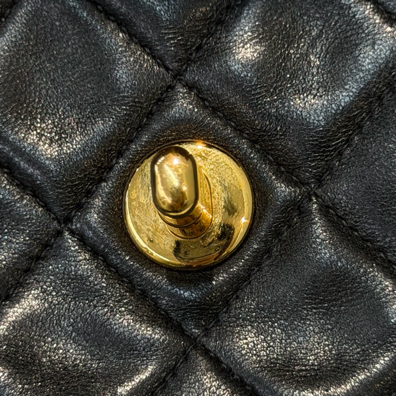 Chanel 黑金色CF 26 Double Flap Bag XC174-28