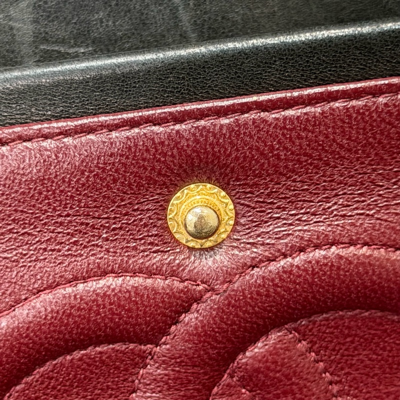 Chanel 黑金色CF 26 Double Flap Bag XC174-51