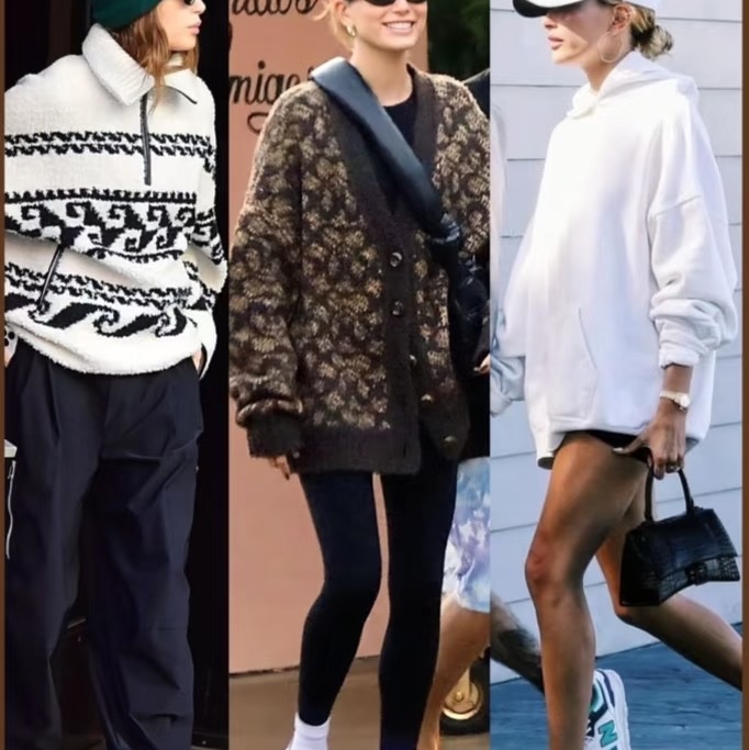 全新 吊牌未拆 coach 美拉德針織外套-6