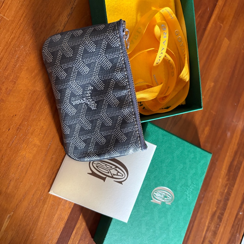 Goyard 鑰匙包(全配）灰色 二手-13