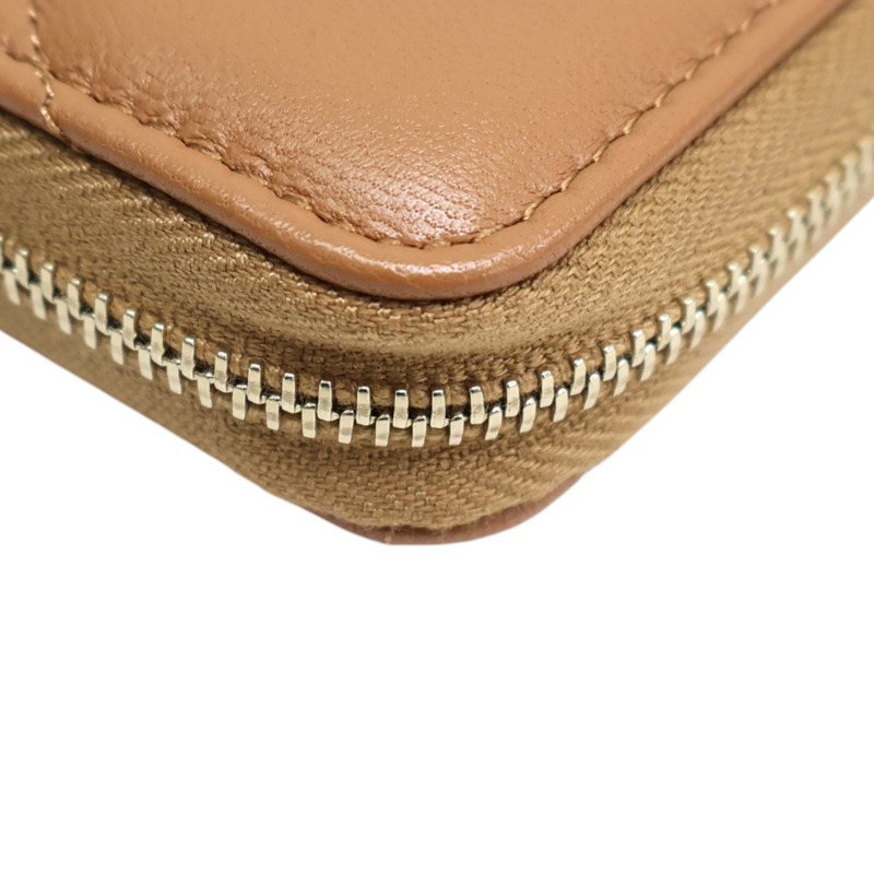 棕色 菱格紋 牛皮 19 coin 拉鍊 零錢包 AP0949【CHANEL 香奈兒】 AP0949-11