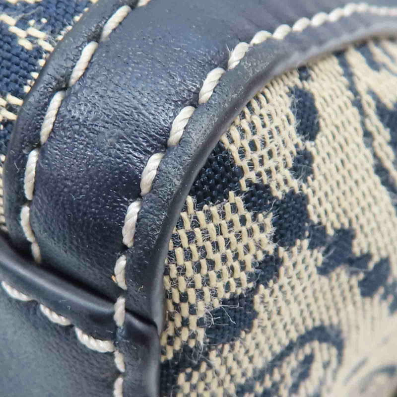 藍色 帆布 Mini 波士頓 兩用包 82939【TORY BURCH 湯麗柏琦】 82939-11