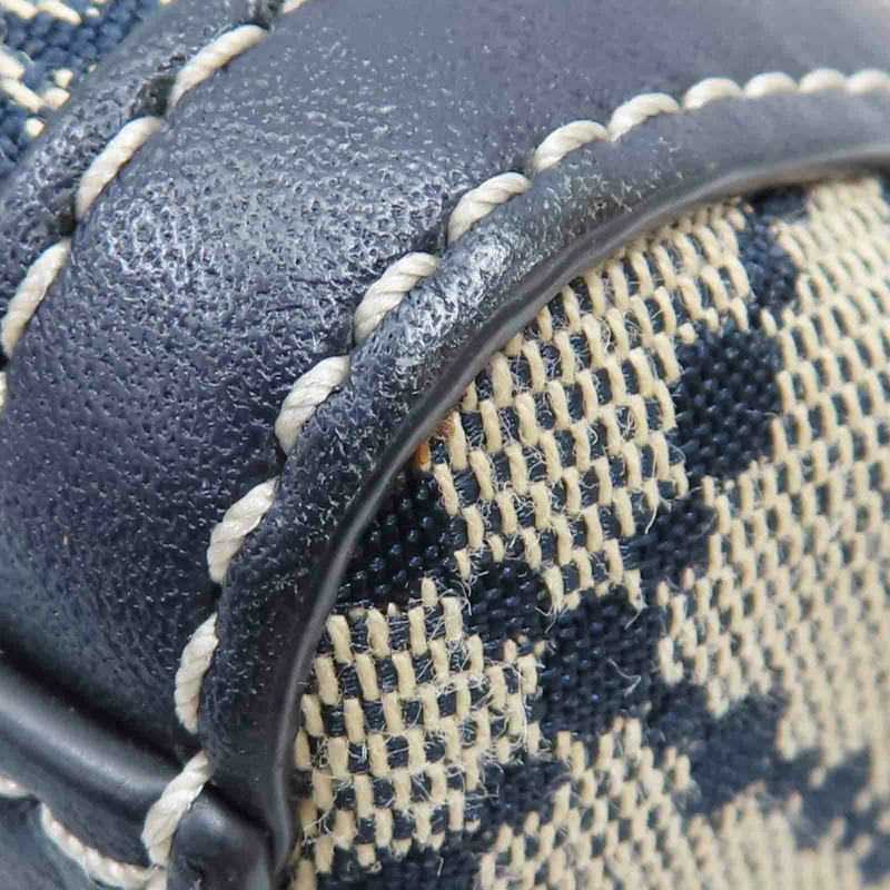 藍色 帆布 Mini 波士頓 兩用包 82939【TORY BURCH 湯麗柏琦】 82939-13