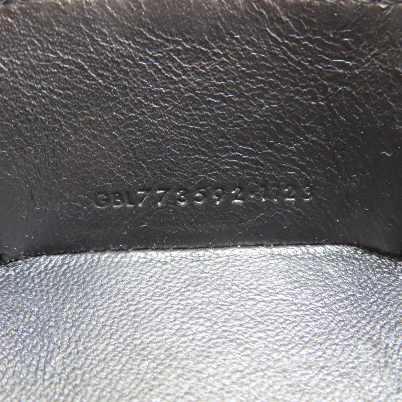 黑色 羊皮 方盒 手提包【SAINT LAURENT 聖羅蘭】 773592AABVP1000-6