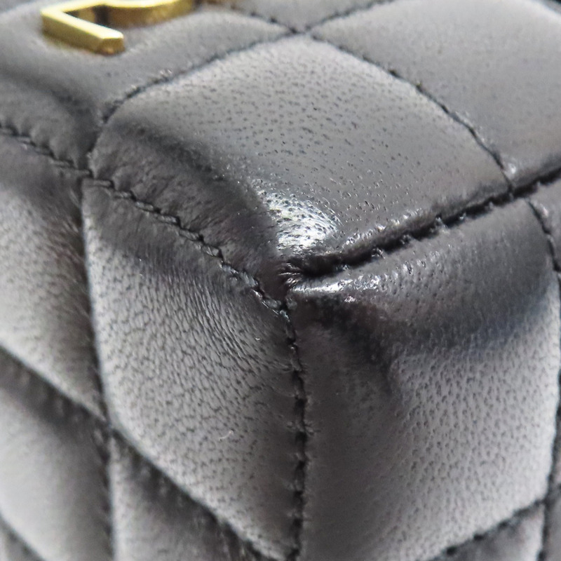 黑色 羊皮 方盒 手提包【SAINT LAURENT 聖羅蘭】 773592AABVP1000-11