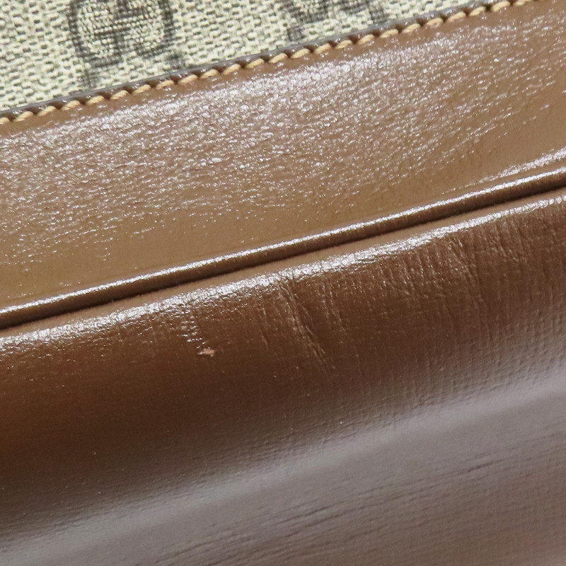 烏木色 GG Supreme PVC塗層帆布 後背包【GUCCI 古馳】 674147-14