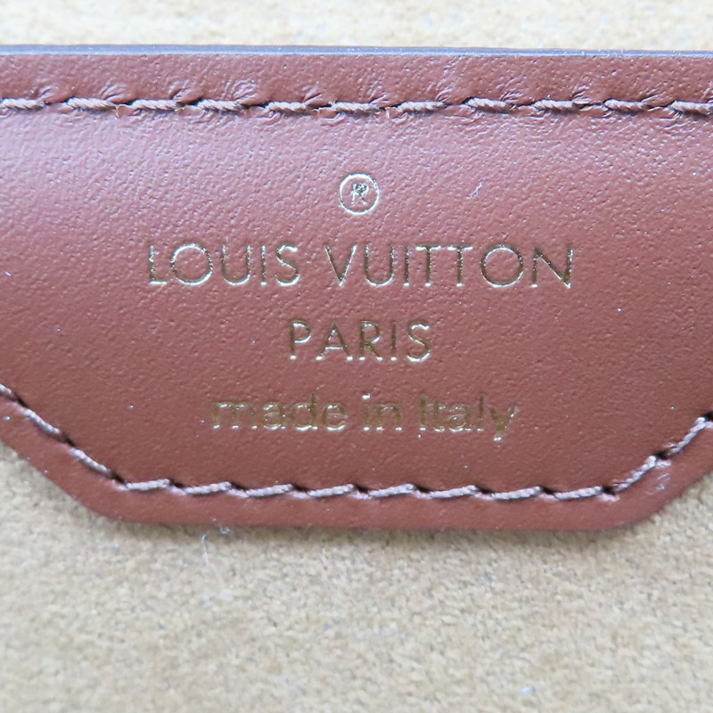 棕色 原花帆布 Papillon Trunk 金扣手挽肩背兩用袋【LOUIS VUITTON LV 路易威登】 M57835-5