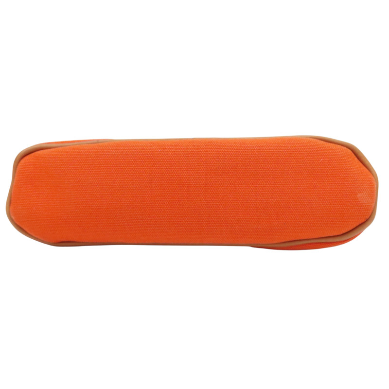 橘色 帆布 Bolide 拉鍊收納包【HERMES 愛馬仕】 H104773M-3