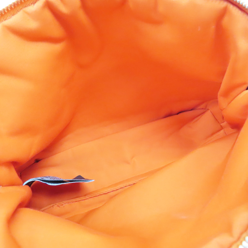 橘色 帆布 Bolide 拉鍊收納包【HERMES 愛馬仕】 H104773M-4